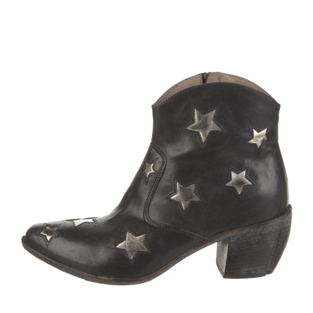 Area Forte leather star boots